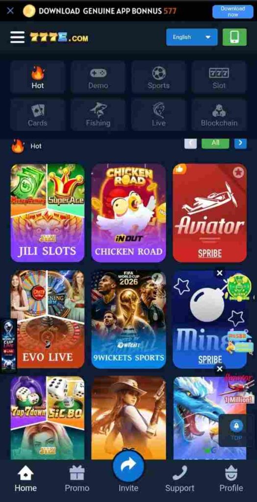777E Game Homepage